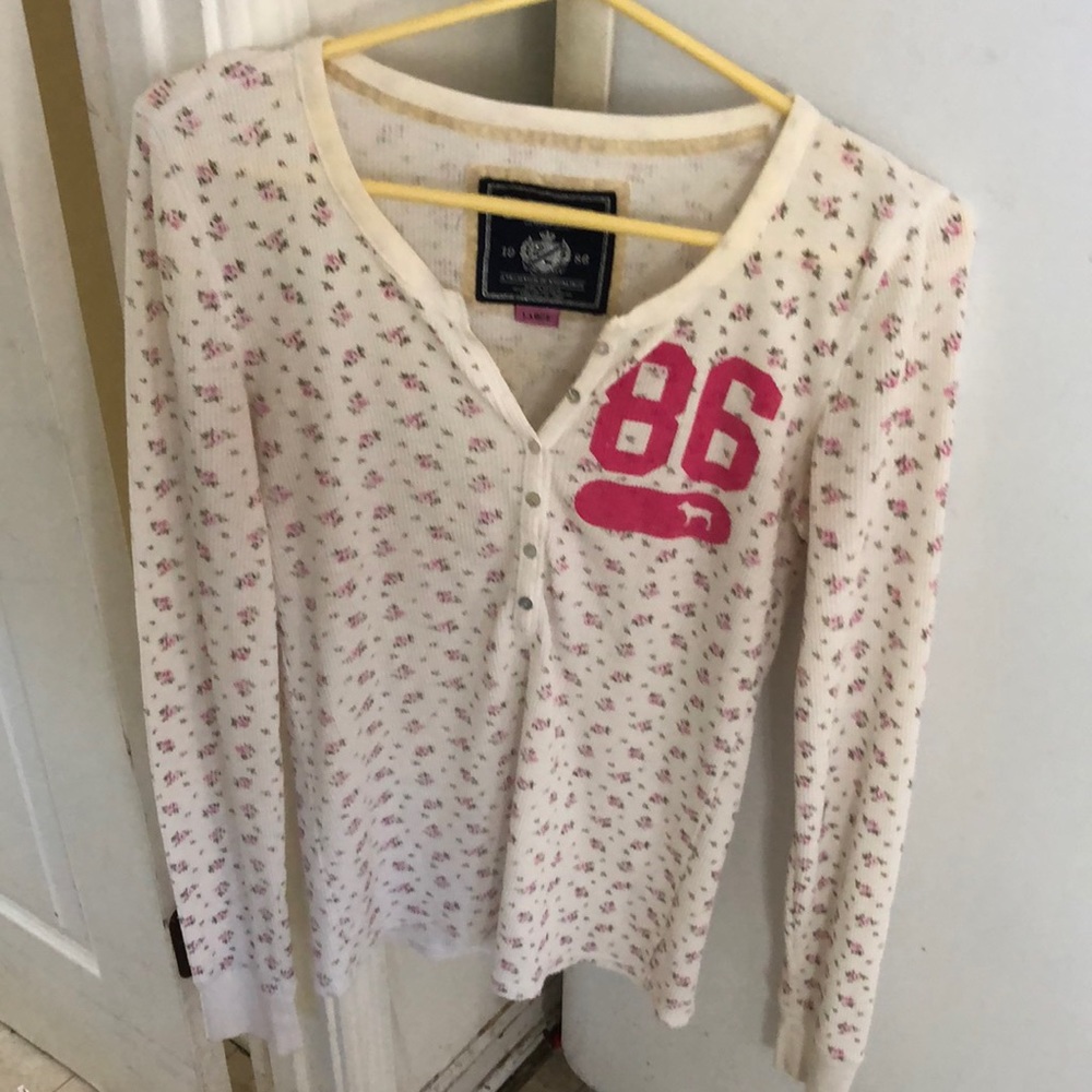 COPY - Victoria secret thermal pajama top really cute